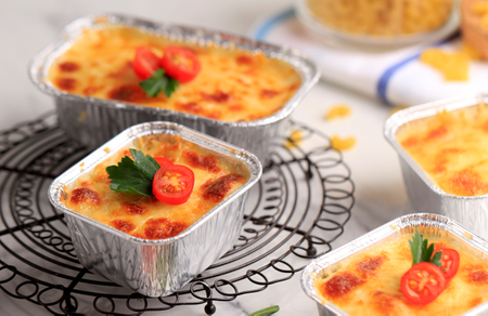 FOREMKA ALUMINIOWA DO PIECZENIA R58L-670ml 202x137x50mm a10szt