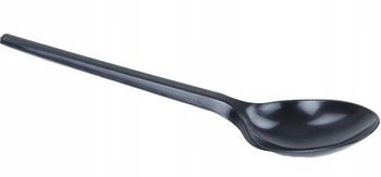 ŁYŻKI PLASTIKOWE JEDNORAZOWE CZARNE a100szt