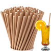 Słomka papierowa prosta KRAFT 6/20 a100szt