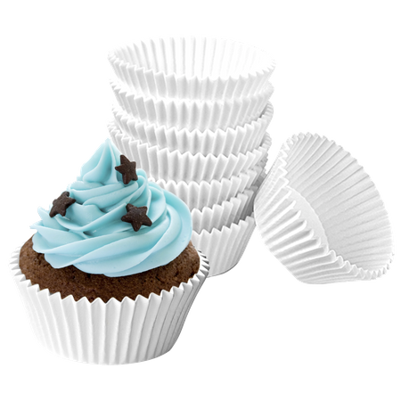 PAPILOTKI BIAŁE DO MUFFINEK 2000 SZT