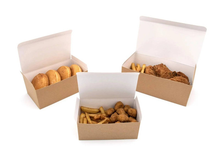 LUNCH BOX KURCZAK MAŁY 144x84x60 mm a100szt