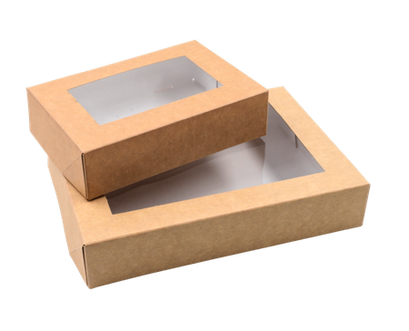 PUDEŁKO KARTON CUKIERNICZY Z OKIENKIEM 26x19x5cm a100szt