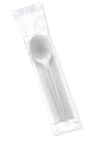 ZESTAW SERWETKA + ŁYŻKA 350SZT