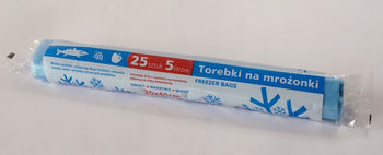 WORECZKI DO MROŻENIA NA ŻYWNOŚĆ 30x40CM 25SZT