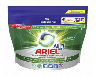 KAPSUŁKI DO PRANIA ARIEL UNIWERSALNE+ 60szt