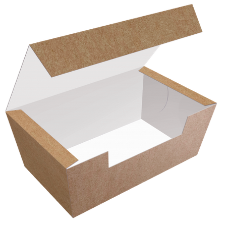 LUNCH BOX KURCZAK MAŁY 144x84x60 mm a100szt