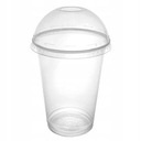 KUBEK SHAKE PET 250/300 ML FI78 50SZT + WIECZKO WYPUKŁE FI78 MM 50SZT