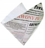 TOREBKA PAPIEROWA + PE KEBAB GAZETA 16x17cm 250szt