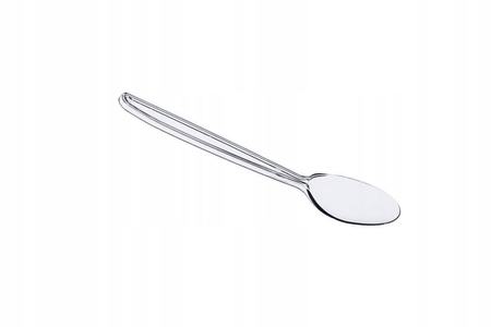 ŁYŻECZKA PLASTIKOWA TRANSPARENTNA 50SZT