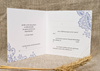 ZAPROSZENIA ŚLUBNE Z KOPERTAMI WZÓR KORONKA 10SZT