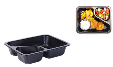 POJEMNIK CATERINGOWY DO ZGRZEWU COLT 227x178x40MM 950ML 50 SZT
