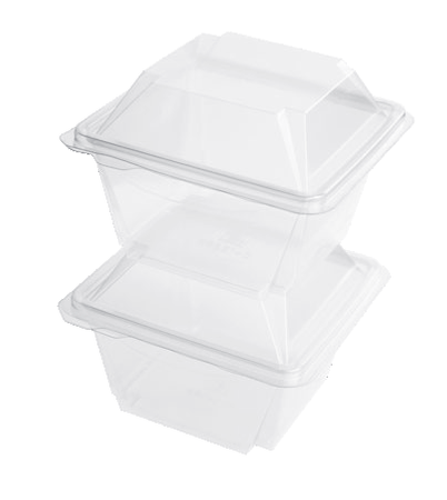 OPAKOWANIE PET NA DESER Z POKRYWKĄ 750ml - 180szt