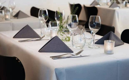 SERWETKI FLIZELINOWE AIRLAID SZARE 40x40CM 50SZT