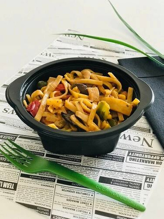 Pojemniki do zgrzewu miska na zupę flaczarka 350ml 50 szt