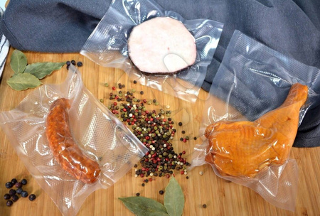 WORKI PRÓŻNIOWE MOLETOWANE do zgrzewarki 15x20 cm - 100szt