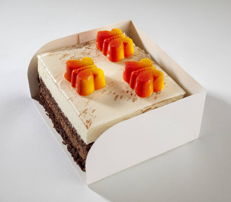 Szufelka do ciasta składana 18x13x6cm 100 szt