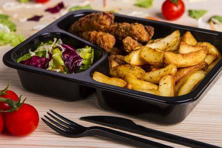 POJEMNIK CATERINGOWY DO ZGRZEWU COLT 227x178x50MM 1350ML 50 SZT