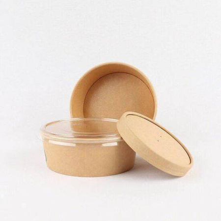 MISKA KRAFT 750ML 50SZT+ WIECZKO KRAFT 50SZT