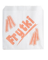 TOREBKA PAPIEROWA +PE FRYTKI 14x10cm a200szt