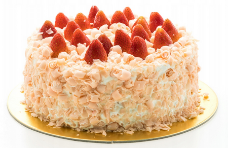 PODKŁAD POD TORT OKRĄGŁY GŁADKI ZŁOTO-CZARNY fi34cm a1szt