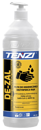 TENZI DE-ZAL 1L wirusobójczy płyn do dezynfekcji rąk