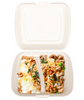 MENU BOX OPAKOWANIE OBIADOWE Z TRZCINY 2 DZIELNE 230X205X70 1200ML A50