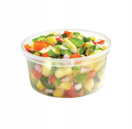 Pojemnik  PP okrągły 350ml a50szt