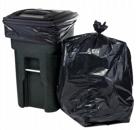 WORKI NA ŚMIECI SUPER MOCNE LDPE 60L 15SZT STRONG