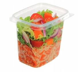 POJEMNIKI prostokątne  500ml pojemnik 100szt + wieczko