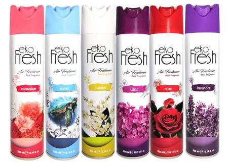 Odświeżacz powietrza SPRAY ekoFRESH JASMINE 300ml