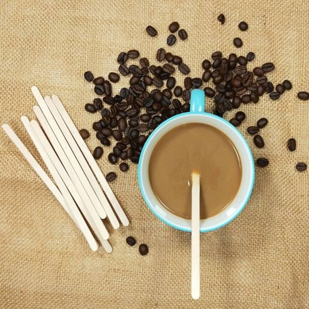 Mieszadełka drewniane 18cm a1000 sztuk