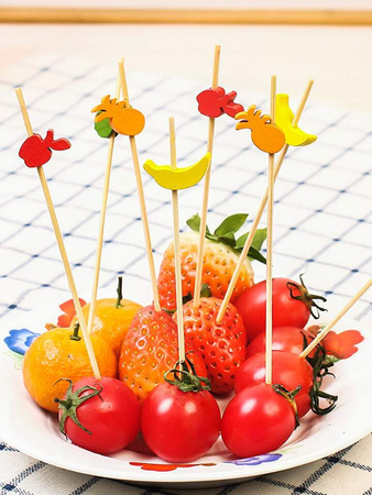 ZESTAW WYKAŁACZEK BAŃKIETOWYCH KÓŁKO+OWOCE+SZPADA