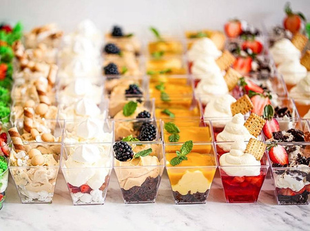 Kubek na przekąski desery FINGERFOOD SPACE2 120ml 24szt