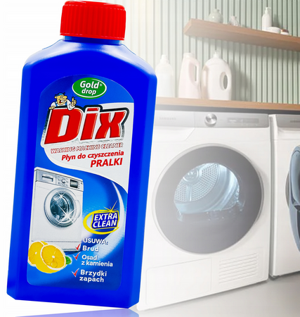 PŁYN DO CZYSZCZENIA PRALKI DIX 250ML