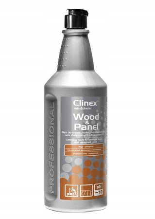 CLINEX WOOD PANEL DO MYCIA PANELI LAMINATU 1L