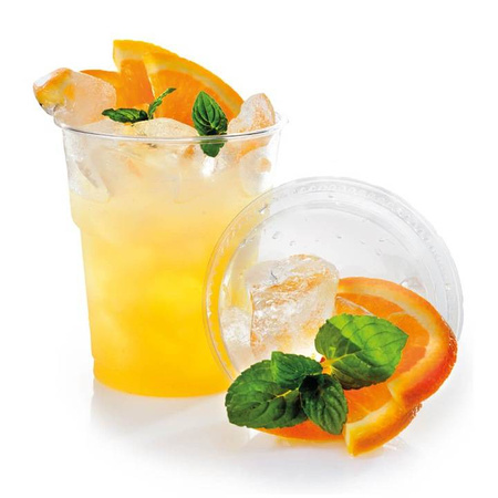 KUBEK PLASTIKOWY SMOOTHIE fi95mm 400ml a50szt