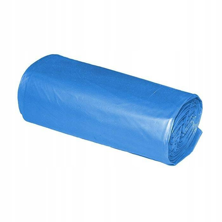 WORKI NA ŚMIECI NIEBIESKIE 60L a50szt