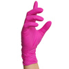 RĘKAWICE NITRYLOWE RÓŻOWE ROZMIAR L 100 SZT