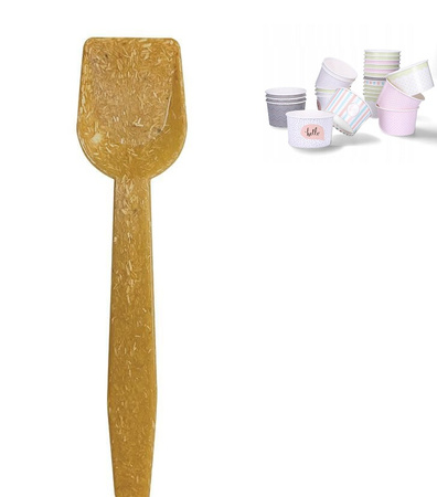 ŁOPATKI DO LODÓW WPC EKOLOGICZNE WIELORAZOWE 500 SZT