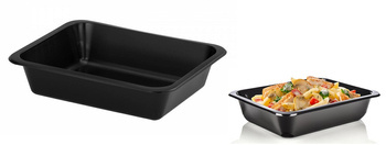 POJEMNIK CATERINGOWY DO ZGRZEWU NIEDZIELONY 227x178x30MM 600ML 50 SZT