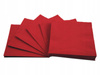 SERWETKI GASTRONOMICZNE CZERWONE SKŁADANE 1/4 33x33CM 250SZT