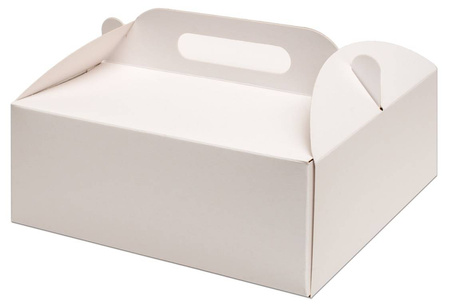PUDEŁKO NA CIASTO TORT 21x21x8 cm a25szt
