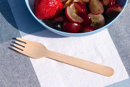 WIDELCE DREWNIANE JEDNORAZOWE 16CM a100szt