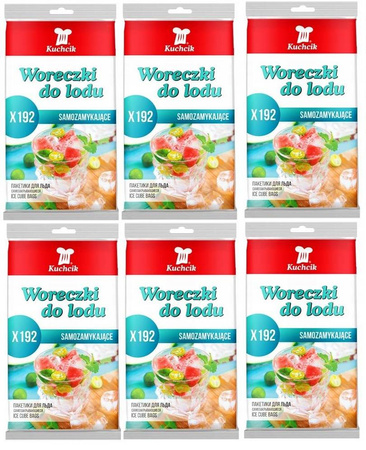 ZESTAW WORECZKÓW DO  LODÓW SAMOZAMYKAJĄCE  6x192