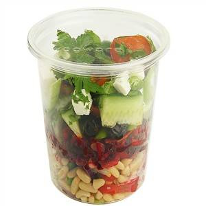 Pojemnik + wieczko PP okrągły 750ml a50szt SZTYWNY