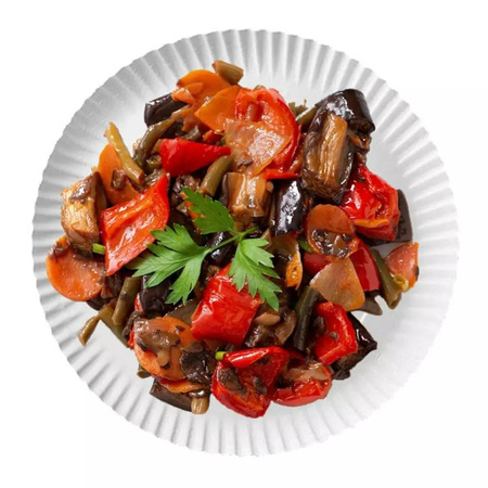 TALERZYKI PAPIEROWE JEDNORAZOWE BIAŁE 23CM 100SZT