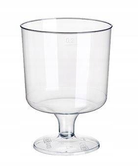 KIELISZKI PUCHARKI OKRĄGŁE DESER DEGUSTACJA 200ml