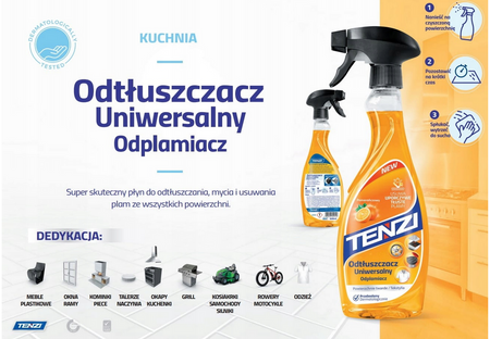 TENZI ODTŁUSZCZACZ UNIWERSALNY POMARAŃCZOWY 500ML