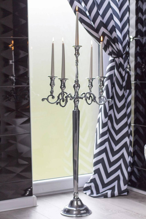 ŚWIECA STOŻKOWA ŚWIECZKA STOŁOWA BIAŁY PERŁOWY a10