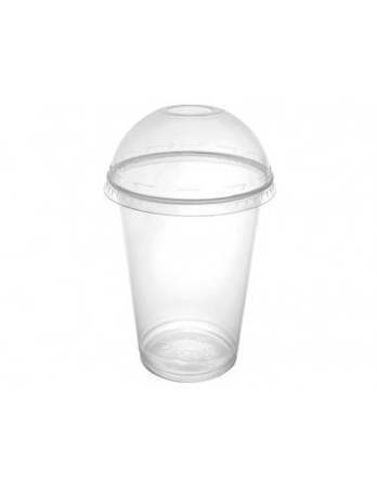 WIECZKO WYPUKŁE PET Z OTWOREM fi95mm a50szt